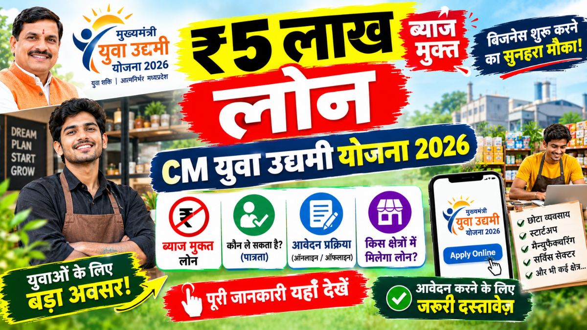 CM Yuva Udyami Yojana 2026