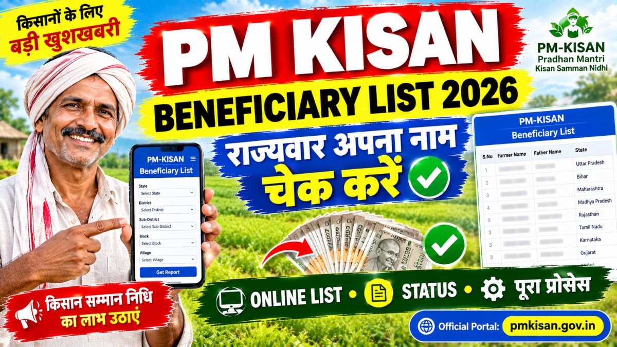 PM Kisan Beneficiary List 2026