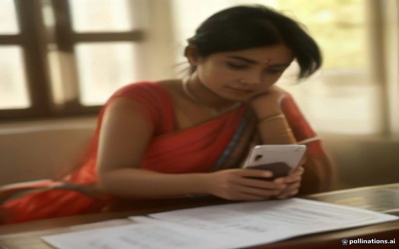 मोबाइल पर किस्त का स्टेटस चेक करें